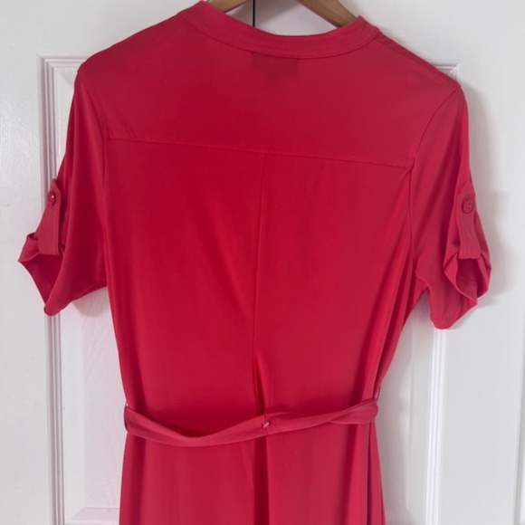 Fenn Wright Manson Belted Orange Dress 12 - Picture 5 of 5